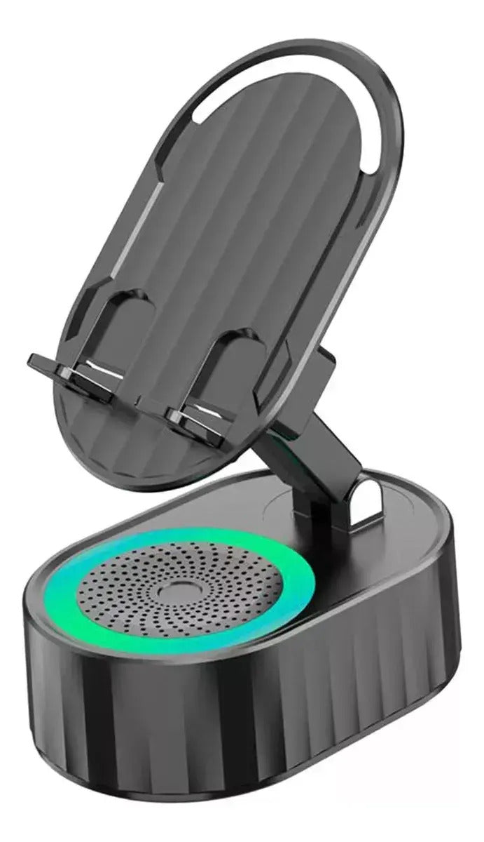 soporte celu parlante bluetooth